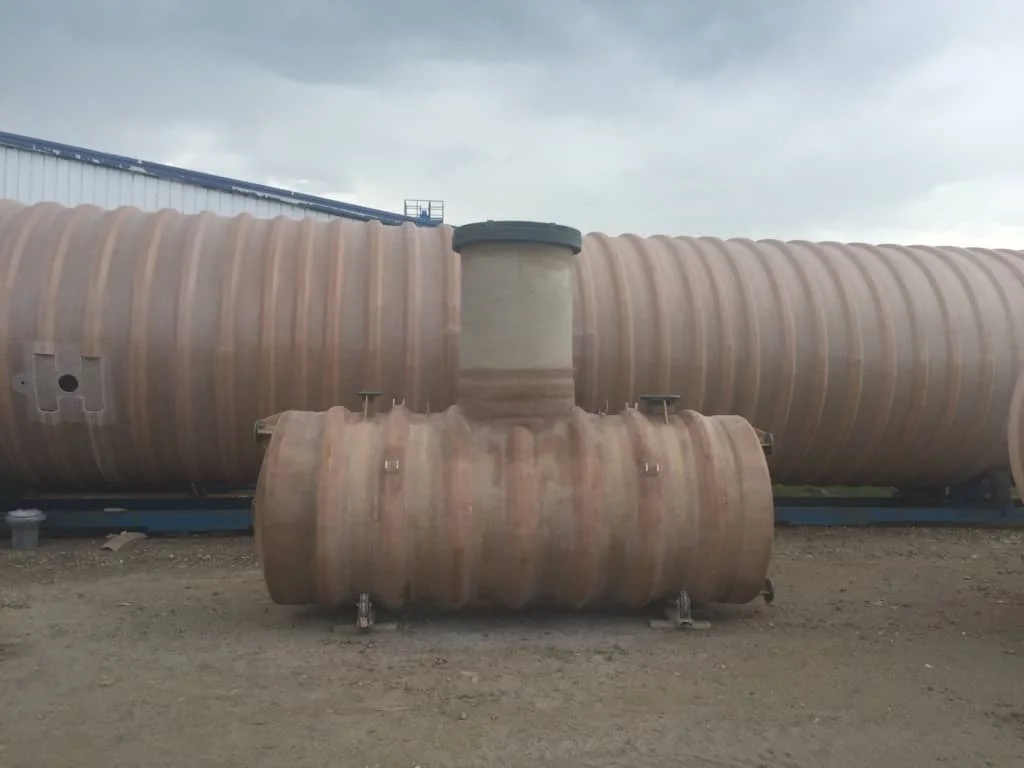 48" D x 10' L Potable Water Tank